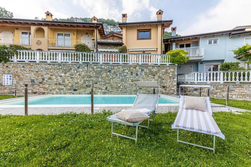 La Dolce Vita - Vista Lago E Piscina Parzanica Exterior foto